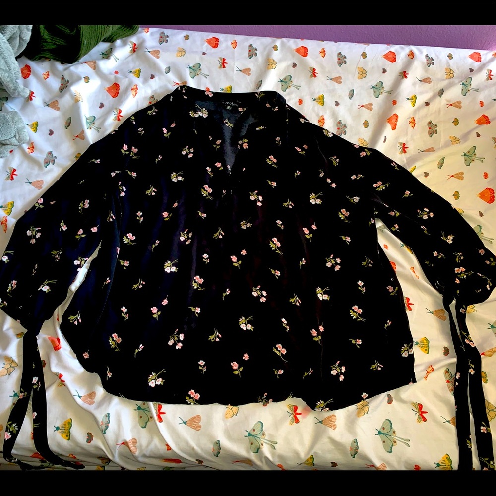 Floral Print Blouse